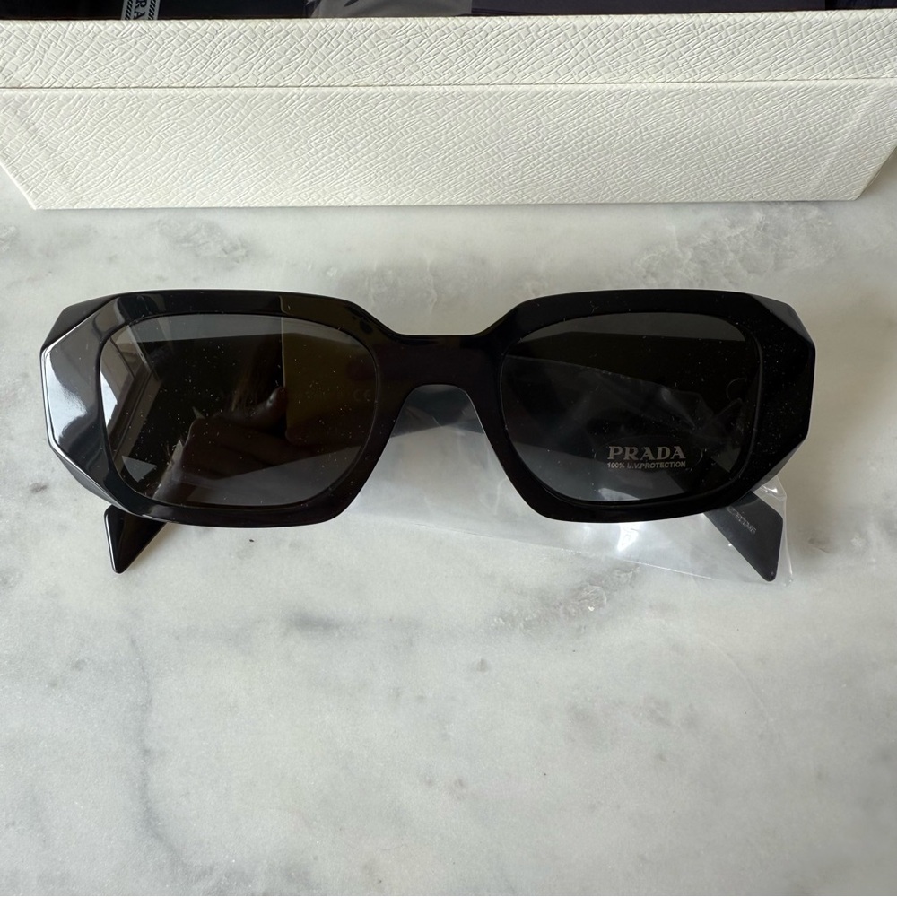 New Prada Black Sunglasses